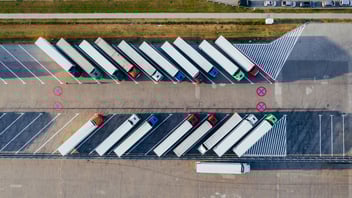 Real-time fleet tracking technology optimizing logistics operations