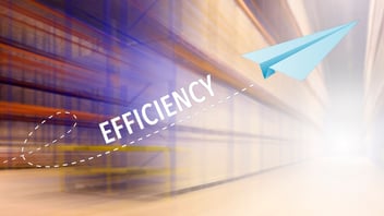 Warehouse Management System in action improving warehouse efficiency and inventory accuracy.