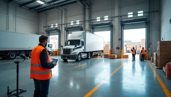 Dock Scheduling Software optimizing freight docking and reducing detention fees with Glocate.